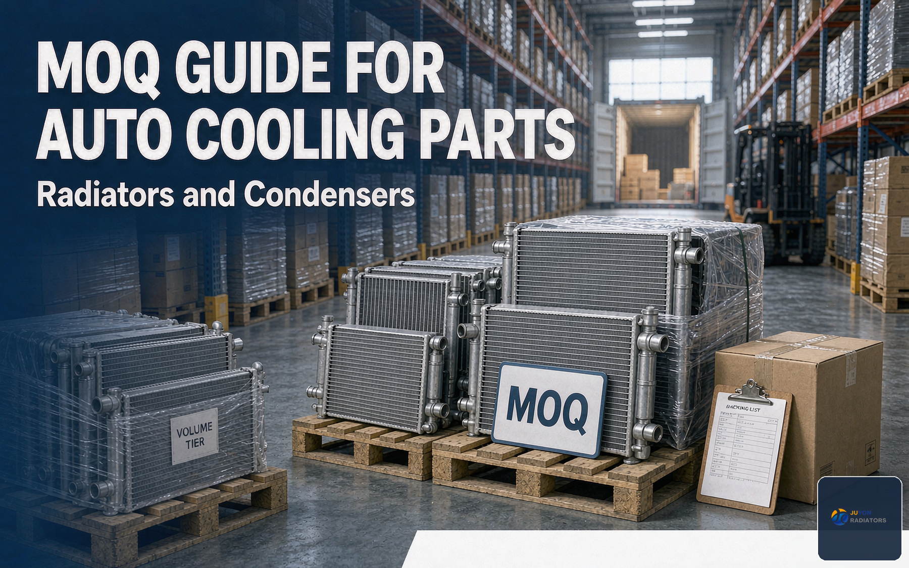 MOQ Guide for Auto Cooling Parts: Radiators and Condensers